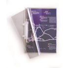 DURABLE Prezentációs mappa, PP, A4, lefűzhető, DURABLE, áttetsző