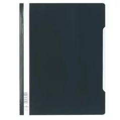 DURABLE Gyorsfűző, PP, A4+, DURABLE, fekete