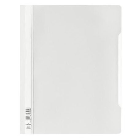 DURABLE Gyorsfűző, PP, A4+, DURABLE, fehér