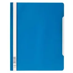 DURABLE Gyorsfűző, PP, A4+, DURABLE, kék