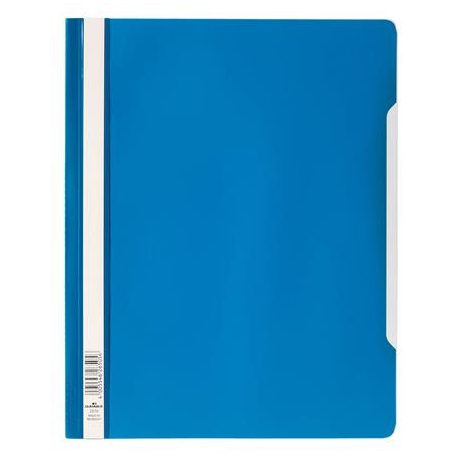 DURABLE Gyorsfűző, PP, A4+, DURABLE, kék