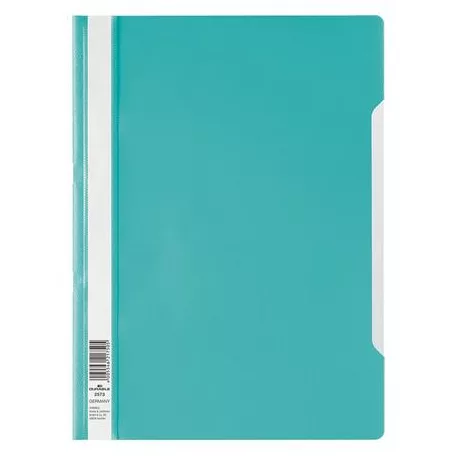 DURABLE Gyorsfűző, PP, A4, DURABLE "Economy", türkiz
