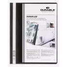 DURABLE Gyorsfűző, A4, széles, panorámás, DURABLE "DURAPLUS®", fekete
