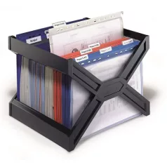  DURABLE Függőmappa tároló, műanyag, DURABLE, "CARRY® plus", fekete