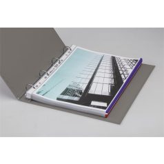   DURABLE Genotherm, lefűzhető, PP, A4, 80 mikron, DURABLE "Prémium", fehér