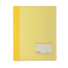   DURABLE Gyorsfűző, A4, extra erős, széles, DURABLE, sárga