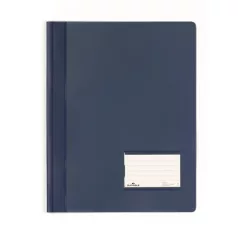   DURABLE Gyorsfűző, A4, extra erős, széles, DURABLE, sötétkék