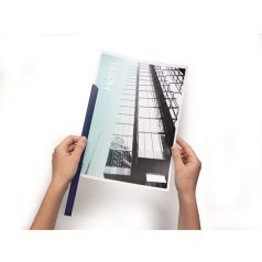 DURABLE Iratsín, 3 mm, 1-30 lap, DURABLE, sötétkék