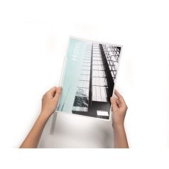 DURABLE Iratsín, 3 mm, 1-30 lap, DURABLE, áttetsző