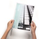 DURABLE Iratsín, 6 mm, 1-60 lap, DURABLE, áttetsző