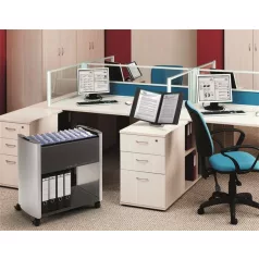   DURABLE Függőmappa tároló, fém, DURABLE "Design Line"