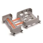 DURABLE Szállítókocsi, 60 liter, rPP, DURABLE, grafit