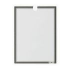 DURABLE Dokumentumtartó, A4, öntapadó, DURABLE, szürke