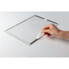 DURABLE Dokumentumtartó, A4, öntapadó, DURABLE, szürke