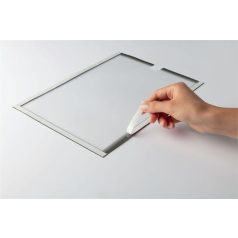 DURABLE Dokumentumtartó, A4, öntapadó, DURABLE, szürke