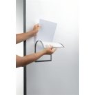 DURABLE Dokumentumtartó, A4, mágneses, DURABLE, szürke