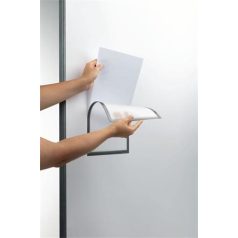 DURABLE Dokumentumtartó, A4, mágneses, DURABLE, szürke