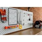 DURABLE Dokumentumtartó, A4, mágneses, DURABLE, szürke