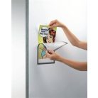 DURABLE Dokumentumtartó, A4, mágneses, DURABLE, szürke