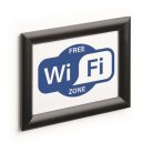 DURABLE Posztertábla, fali, A5, alumínium keret, DURABLE, fekete