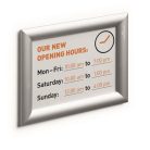 DURABLE Posztertábla, fali, A5, alumínium keret, DURABLE