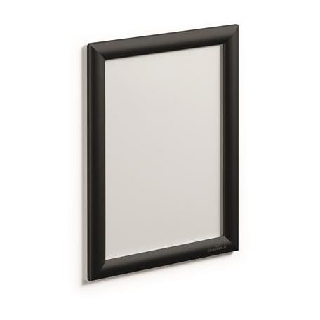 DURABLE Posztertábla, fali, A4, alumínium keret, DURABLE, fekete