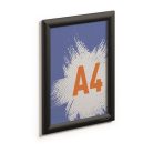 DURABLE Posztertábla, fali, A4, alumínium keret, DURABLE, fekete