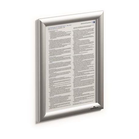 DURABLE Posztertábla, fali, A4, alumínium keret, DURABLE
