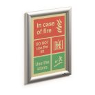 DURABLE Posztertábla, fali, A4, alumínium keret, DURABLE