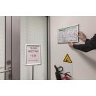 DURABLE Posztertábla, fali, A3, alumínium keret, DURABLE