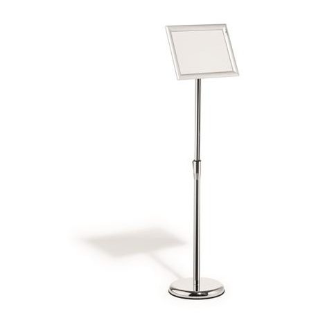 DURABLE Posztertábla, állványos, A4, alumínium keret, DURABLE