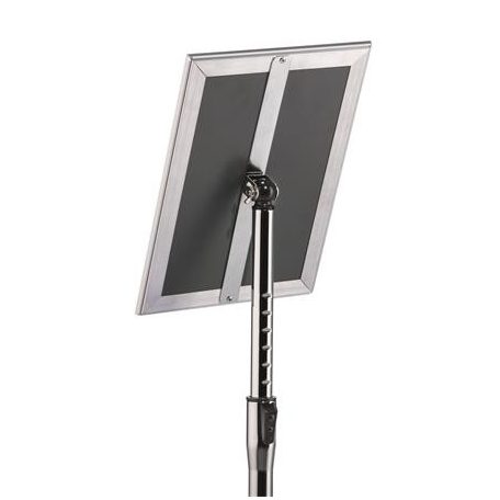 DURABLE Posztertábla, állványos, A4, alumínium keret, DURABLE