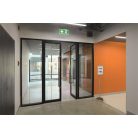 DURABLE Posztertábla, állványos, A4, alumínium keret, DURABLE