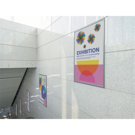 DURABLE Posztertábla, fali, A2, alumínium keret, DURABLE