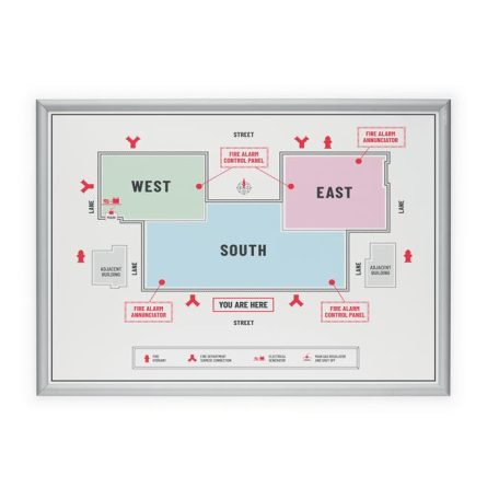 DURABLE Posztertábla, fali, A1, alumínium keret, DURABLE