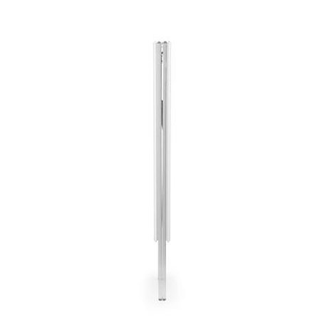 DURABLE Megállító tábla, poszteres, A1, DURABLE "Fold Outdoor", ezüst
