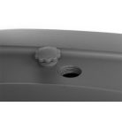DURABLE Megállító tábla, poszteres, talppal, A1, DURABLE "Heavy Base Outdoor", ezüst