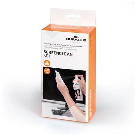 DURABLE Tisztító szett, képernyőhöz, DURBALE "Screenclean®"