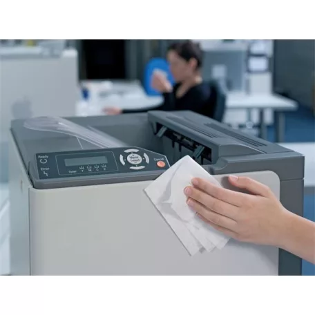 DURABLE Tisztítókendő, műanyag felületre, 100 db, DURABLE "SUPERCLEAN BOX 100"