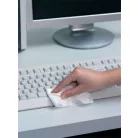 DURABLE Tisztítókendő, műanyag felületre, 100 db, DURABLE "SUPERCLEAN BOX 100"