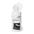 DURABLE Tisztítókendő, képernyőhöz, 100 db, DURABLE "SCREENCLEAN® BOX 100"