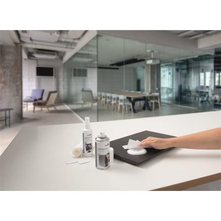 DURABLE Tisztító szett, műanyag felületre, képernyőhöz, DURABLE