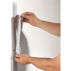   DURABLE Bemutatótábla tartó, fali, mágneses, 5 db bemutatótáblával, DURABLE "VARIO® 5 MAGNET", fekete