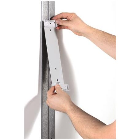 DURABLE Bemutatótábla tartó, fali, mágneses, 10 db bemutatótáblával, DURABLE "VARIO® 10 MAGNET", fekete