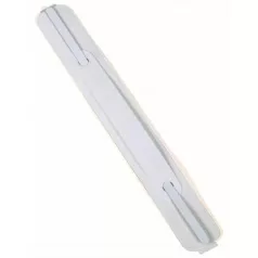   DURABLE Lefűzőlapocska, öntapadó, PP, DURABLE, "FLEXIFIX® ECONOMY", fehér