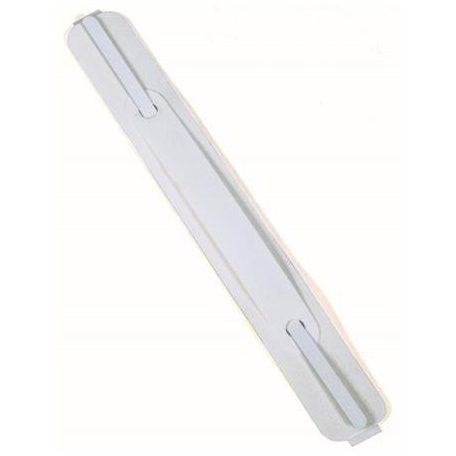 DURABLE Lefűzőlapocska, öntapadó, PP, DURABLE, "FLEXIFIX® ECONOMY", fehér