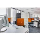 DURABLE Könyökalátét, lekerekített sarkok, 500x650 mm, PP, DURABLE, áttetsző