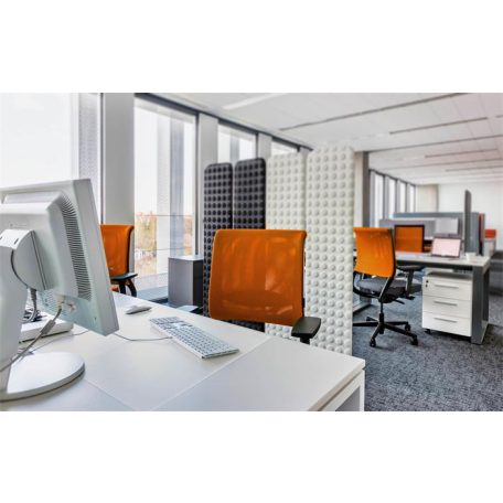 DURABLE Könyökalátét, lekerekített sarkok, 500x650 mm, PP, DURABLE, áttetsző