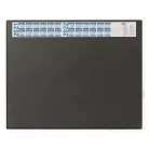 DURABLE Könyökalátét, 650x520 mm, éves kalendárral, DURABLE, áttetsző