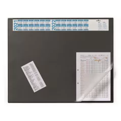   DURABLE Könyökalátét, 650x520 mm, éves kalendárral, DURABLE, áttetsző